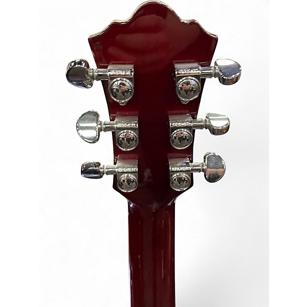 Used Dreambow DH-554 Tobacco Burst Hollow Body Electric Guitar