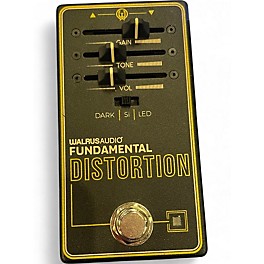 Used Walrus Audio FUNDAMENTAL DISTORTION Effect Pedal