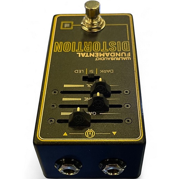 Used Walrus Audio FUNDAMENTAL DISTORTION Effect Pedal