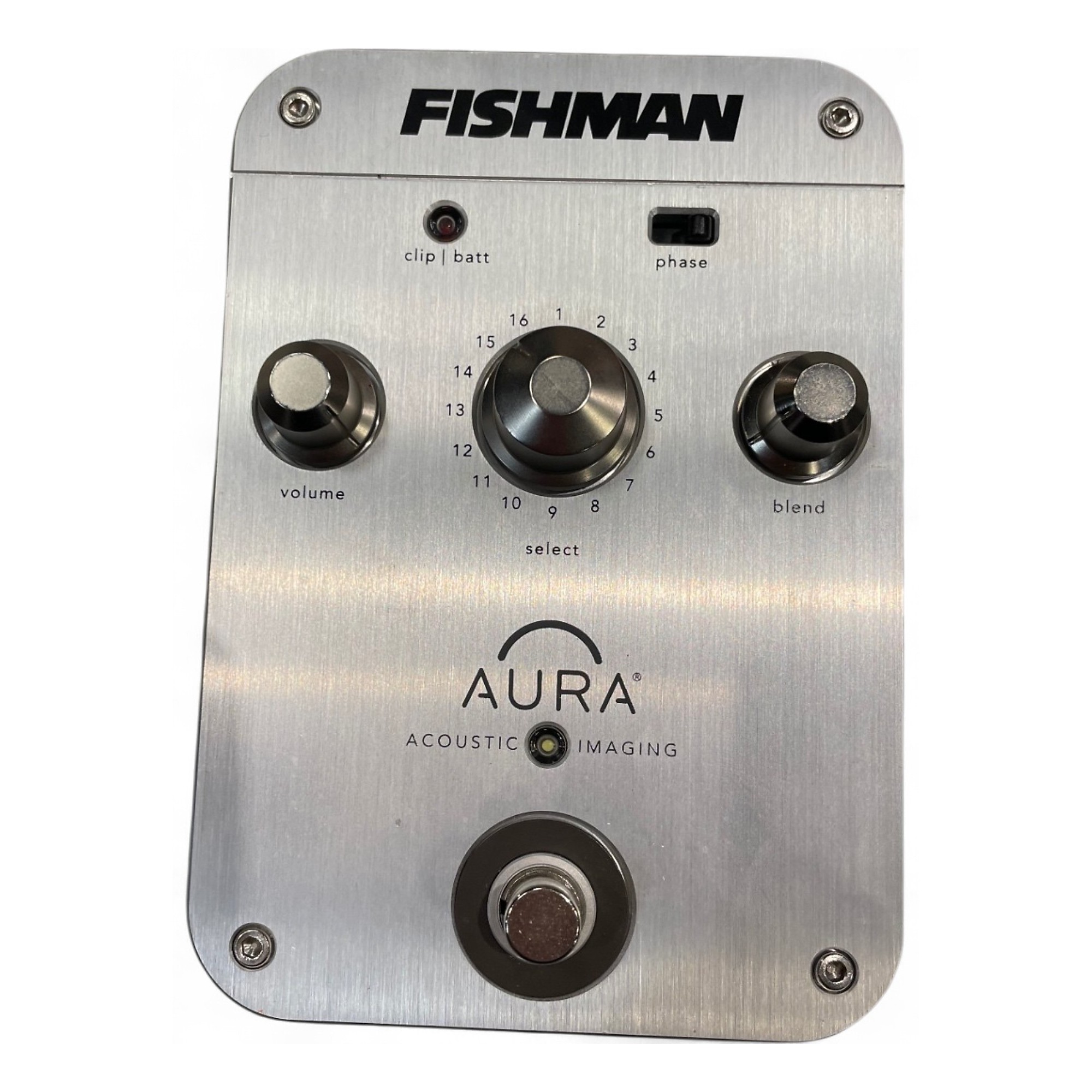 Used Fishman Aura 16 Acoustic Imaging Guitar Preamp | Guitar