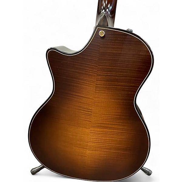 Used Taylor 614CE V-Class Builders Edition Wild Honey Burst Acoustic Guitar