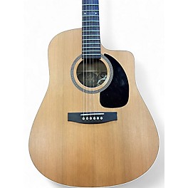 Used Seagull S6+CW Natural Acoustic Electric Guitar