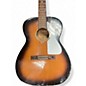Used Silvertone 621 2 Color Sunburst Acoustic Guitar