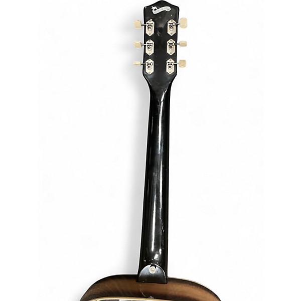 Used Silvertone 621 2 Color Sunburst Acoustic Guitar