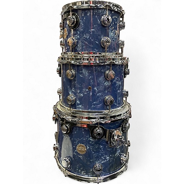 Used DW 5 Piece Collector's Series Blue Drum Kit