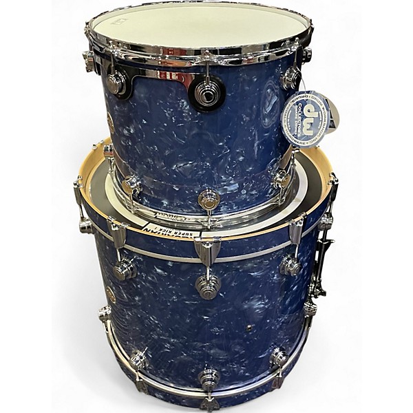 Used DW 5 Piece Collector's Series Blue Drum Kit
