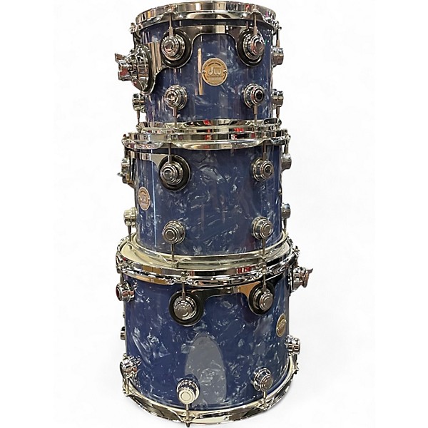 Used DW 5 Piece Collector's Series Blue Drum Kit