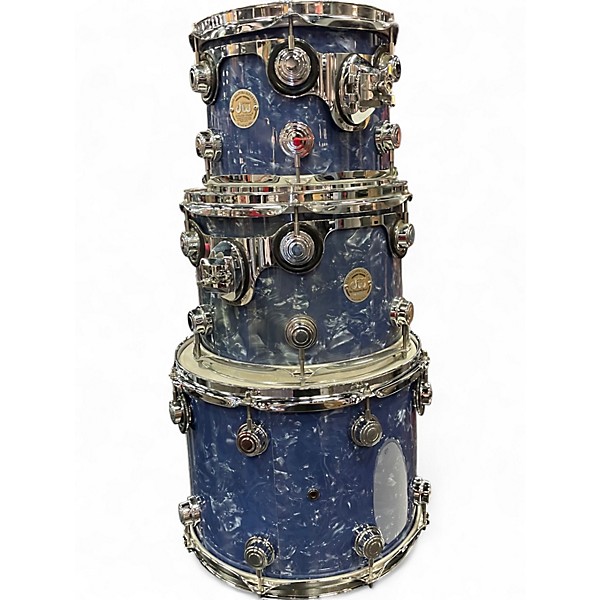 Used DW 5 Piece Collector's Series Blue Drum Kit