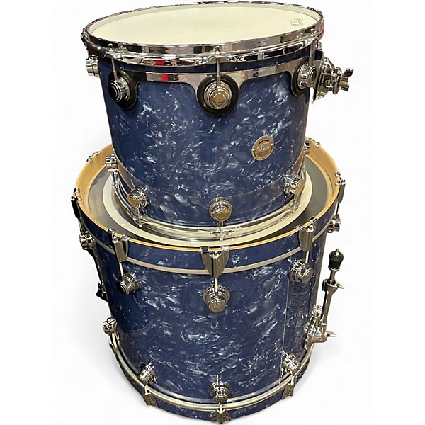 Used DW 5 Piece Collector's Series Blue Drum Kit