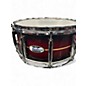 Used Pearl 14in Masters Complete Snare Satin Red Drum