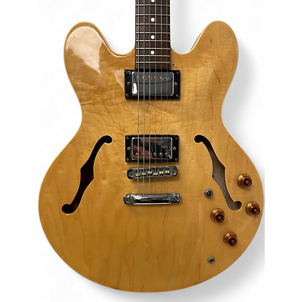 Used 2002 Epiphone 2002 DOT Natural Hollow Body Electric