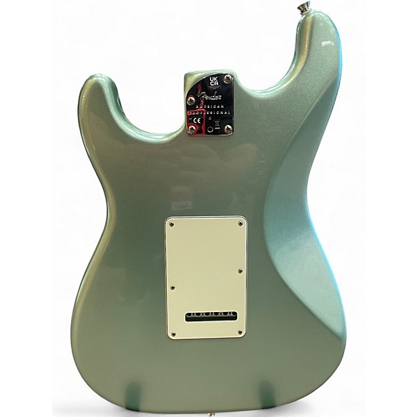 Used 2022 Fender American Professional II Stratocaster MYSTIC SEAFOAM GREEN Solid Body Electric Guitar