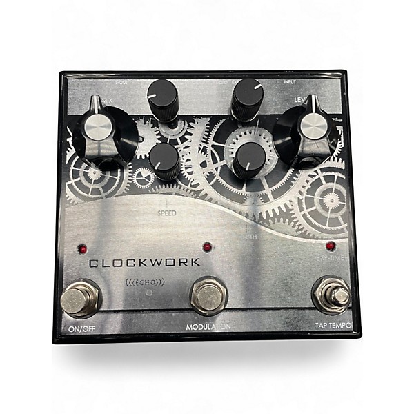 Used J.Rockett Audio Designs CLOCKWORK ECHO Effect Pedal