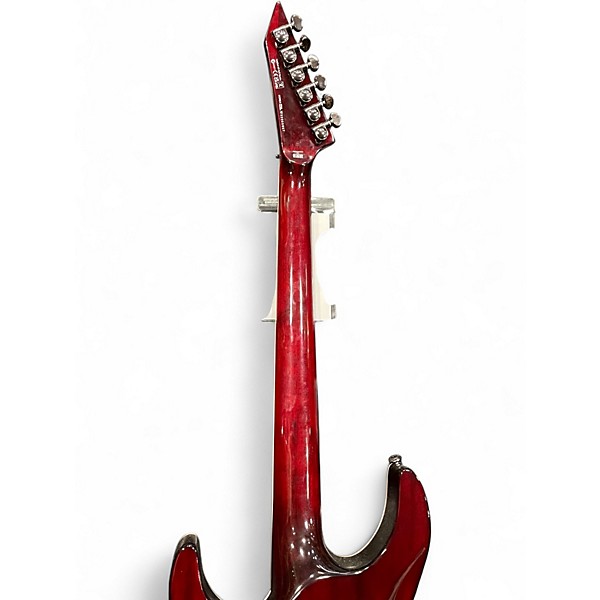 Used ESP MH1000 Crimson Red Burst Solid Body Electric Guitar