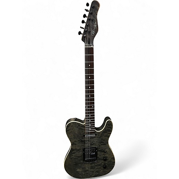 Used Michael Kelly 1954 Satin Black Wash Solid Body Electric Guitar