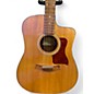 Used Taylor 110CE Natural Acoustic Electric Guitar
