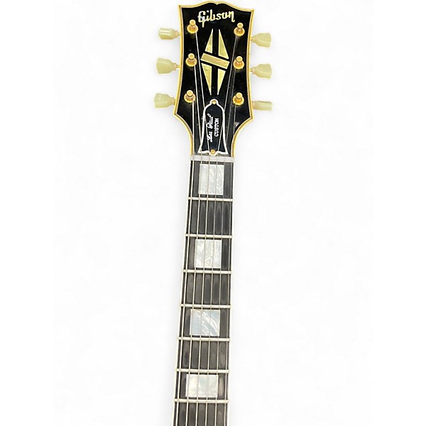 Used Gibson  57 Les Paul Custom  Black Solid Body Electric Guitar