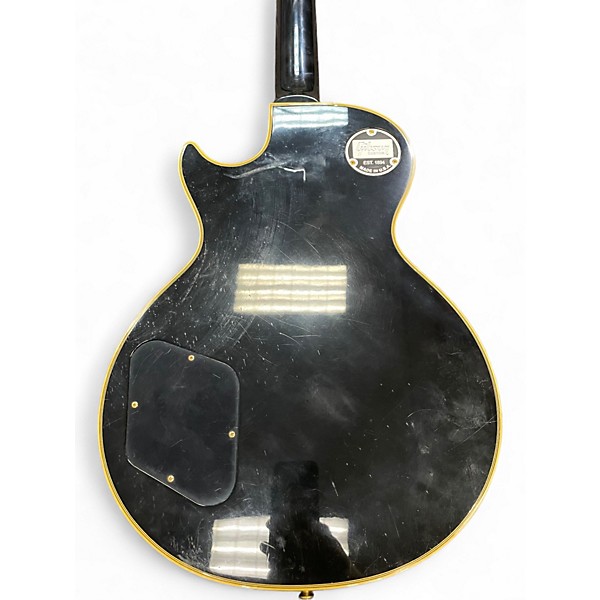 Used Gibson  57 Les Paul Custom  Black Solid Body Electric Guitar