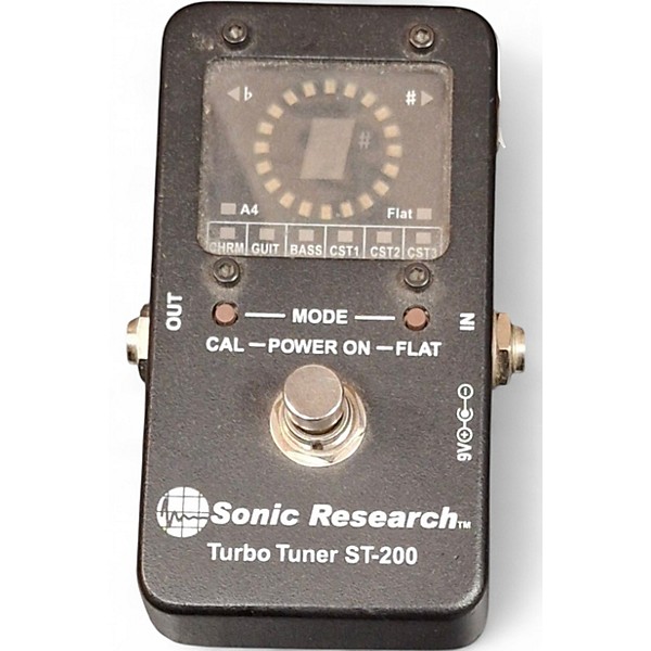 Used 2020s Sonic Research TURBO TUNER Tuner Pedal