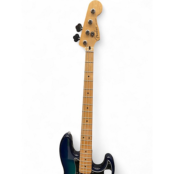 Used Fender Player Jazz Bass Blue Burst Electric Bass Guitar