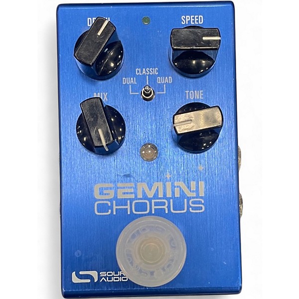 Used Source Audio GEMINI CHORUS Effect Pedal