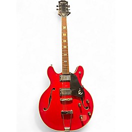 Vintage 1970s Epiphone EA-250 Riviera Cherry Hollow Body Electric Guitar