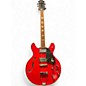 Vintage 1970s Epiphone EA-250 Riviera Cherry Hollow Body Electric Guitar thumbnail