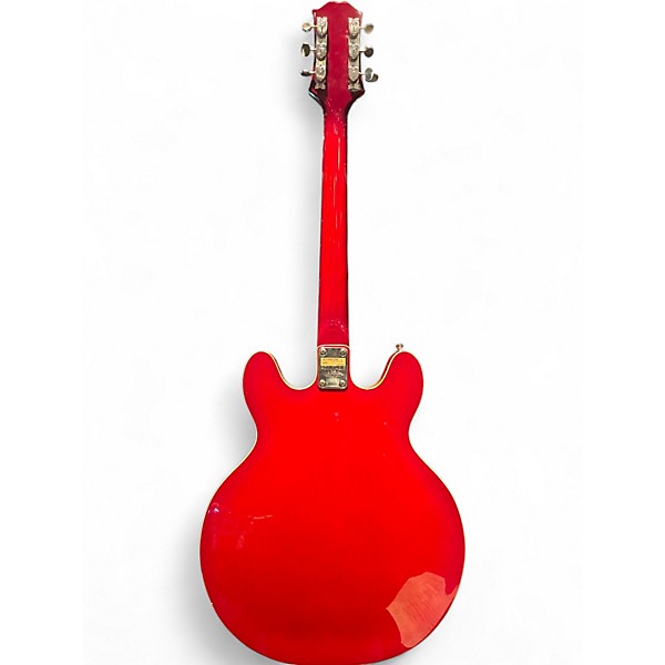 Vintage 1970s Epiphone EA-250 Riviera Cherry Hollow Body Electric Guitar