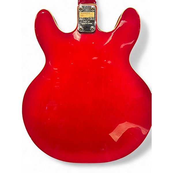 Vintage 1970s Epiphone EA-250 Riviera Cherry Hollow Body Electric Guitar
