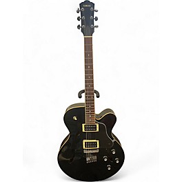 Used Yamaha AE500 Black Hollow Body Electric Guitar