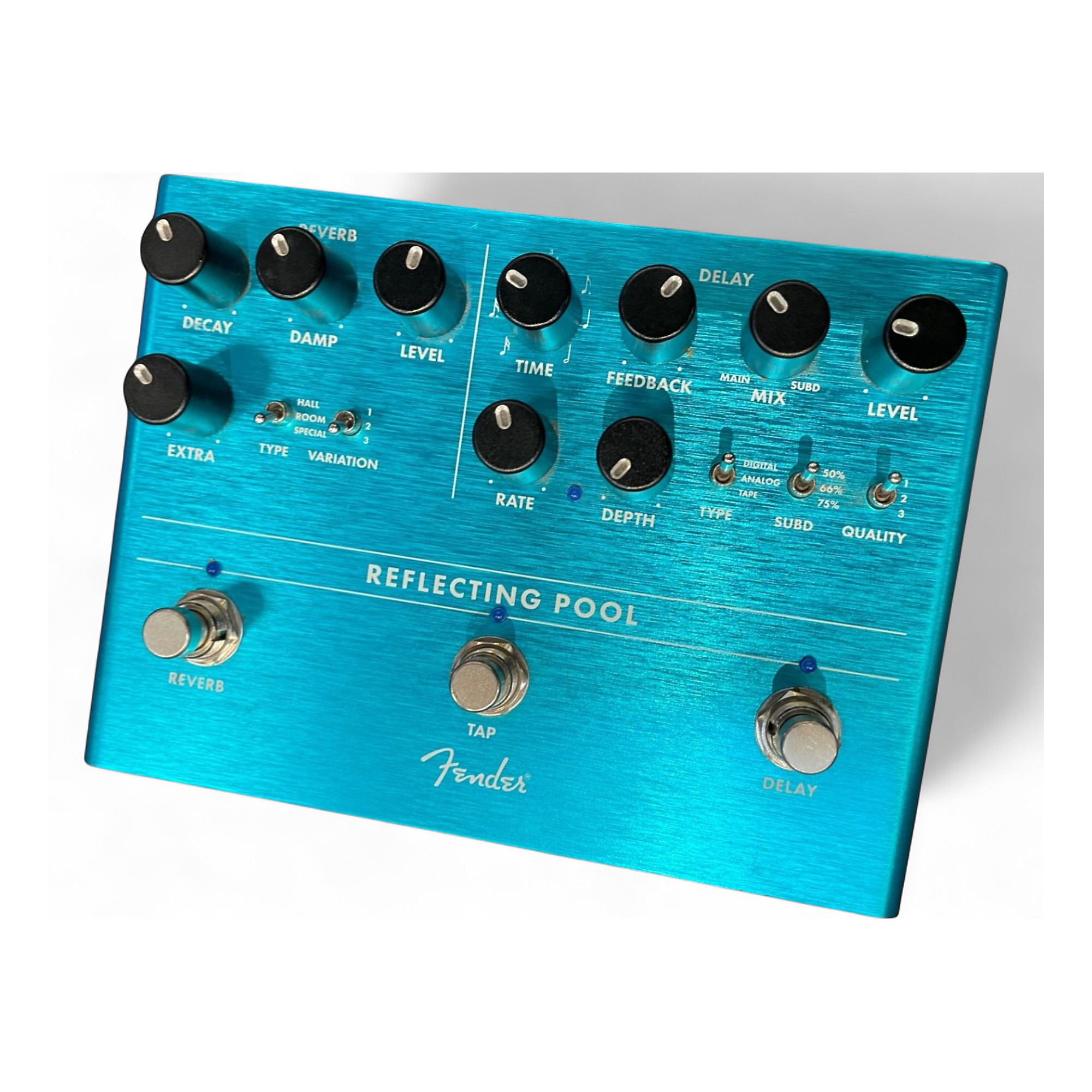 ギター FENDER REFLECTING POOL DELAY & REVERB Reflecting Pool® Delay & Reverb – Fender