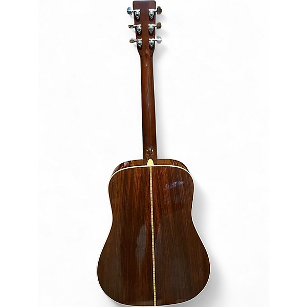 Vintage 1975 Martin D28 Natural Acoustic Guitar