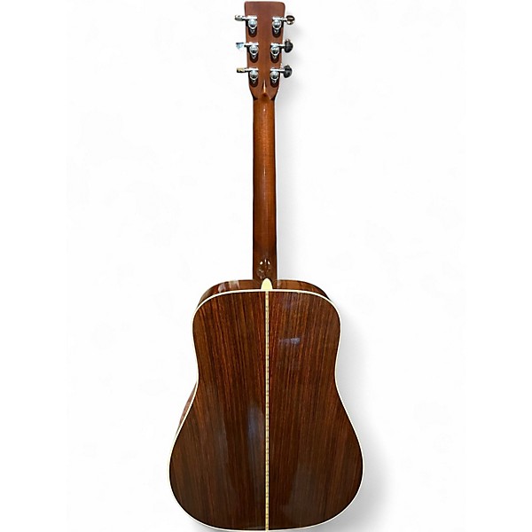 Vintage 1975 Martin D28 Natural Acoustic Guitar