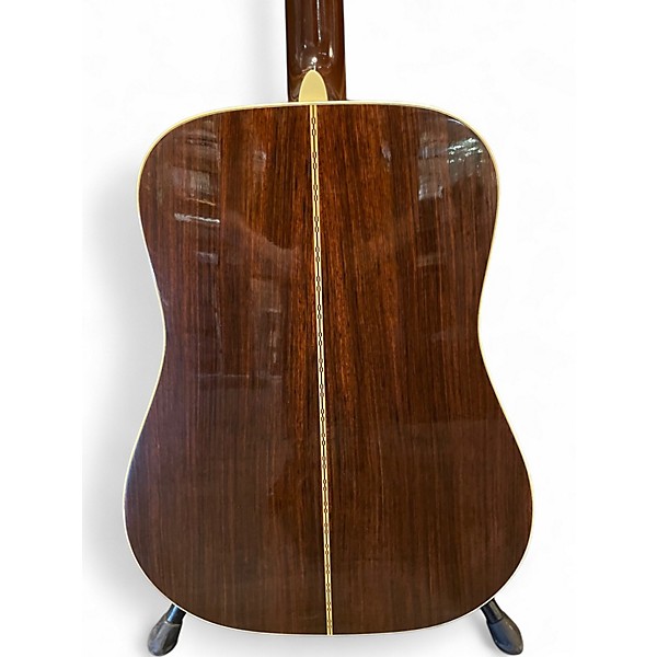 Vintage 1975 Martin D28 Natural Acoustic Guitar