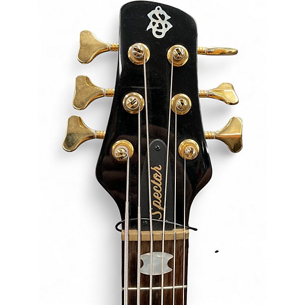 Used Spector Euro6 LX Natural Electric Bass Guitar