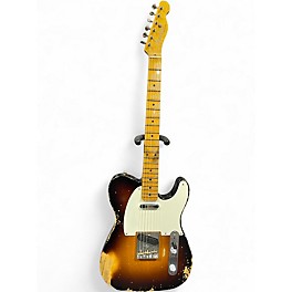 Used Fender 1953 Heavy Relic Telecaster Wide-Fade 2 Color Sunburst Solid Body Electric Guitar