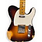 Used Fender 1953 Heavy Relic Telecaster Wide-Fade 2 Color Sunburst Solid Body Electric Guitar