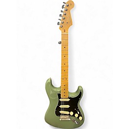 Used 2017 Fender American Professional Stratocaster SSS Royal Olive Solid Body Electric Guitar