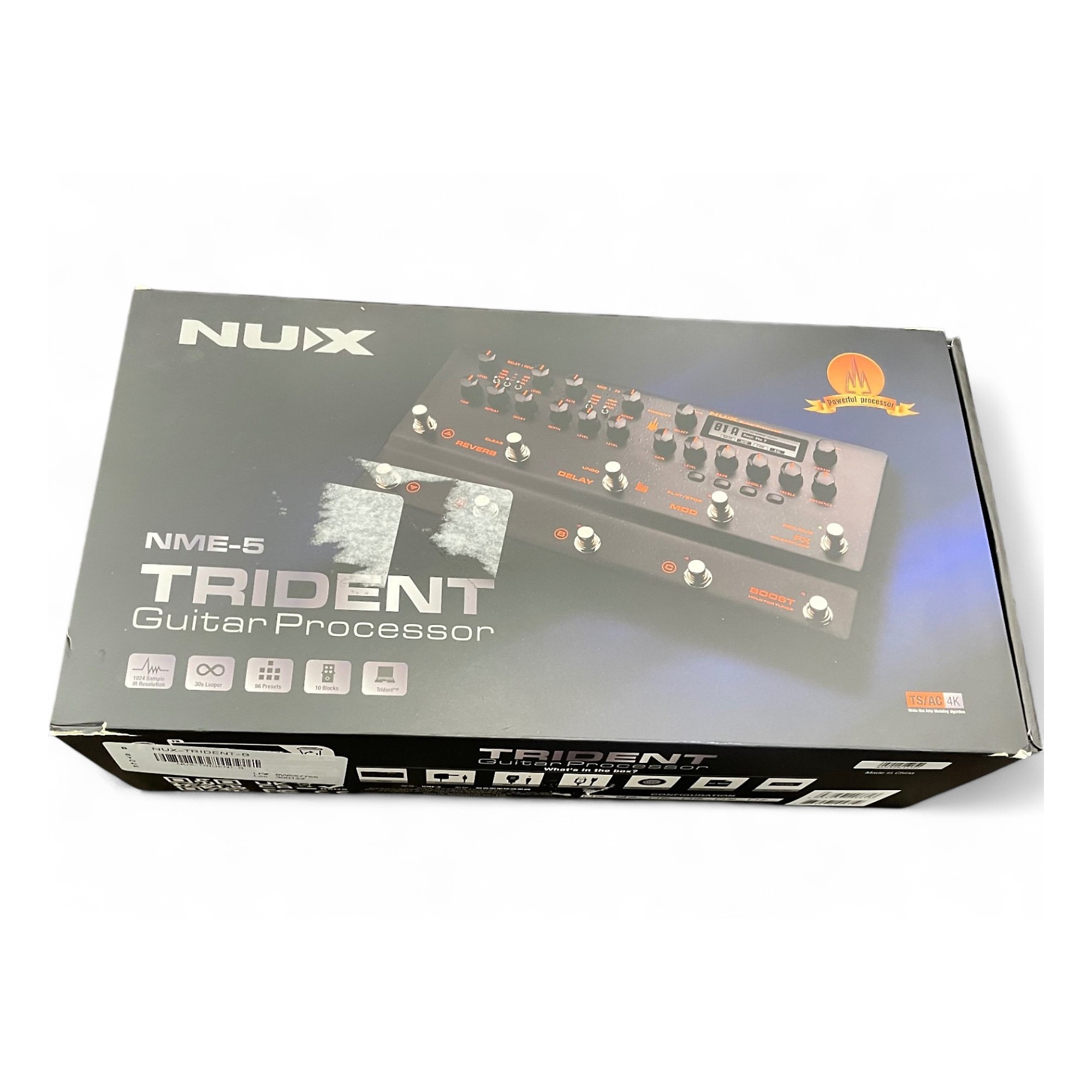 NUX TRIDENT ギタープロセッサー Amazon.com: NUX Trident Multi Effects Processors with