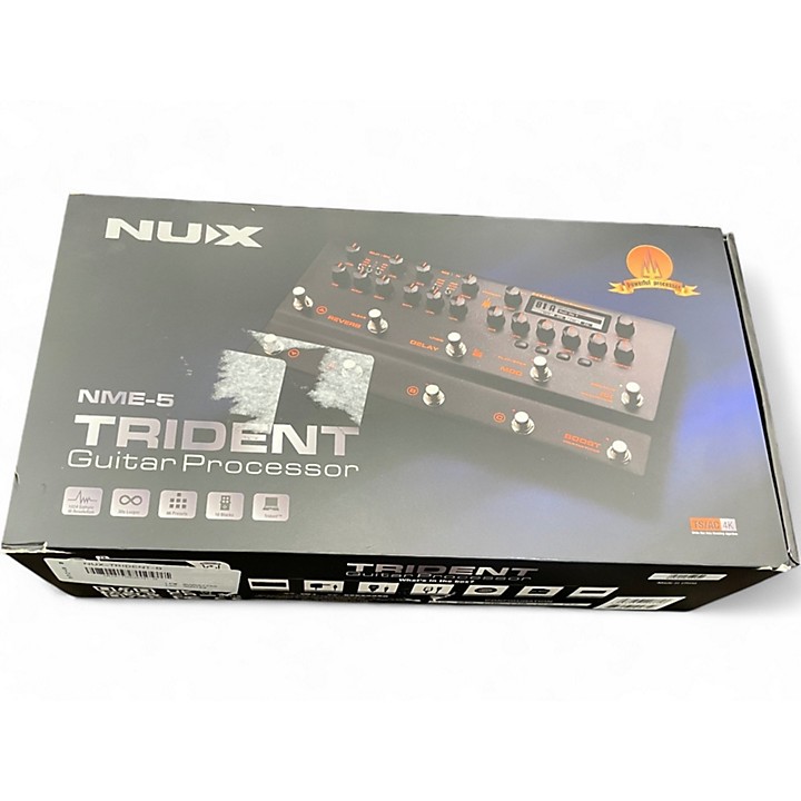 NUX TRIDENT ギタープロセッサー Amazon.com: NUX Trident Multi Effects Processors with
