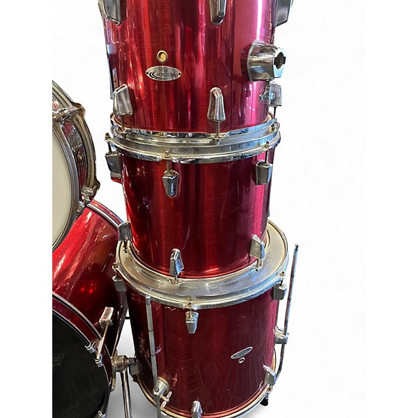Used Percussion Plus 5 Piece 5 PIECE KIT RED Drum Kit