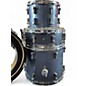 Used SONOR 4 Piece Safari Blue Sparkle Drum Kit