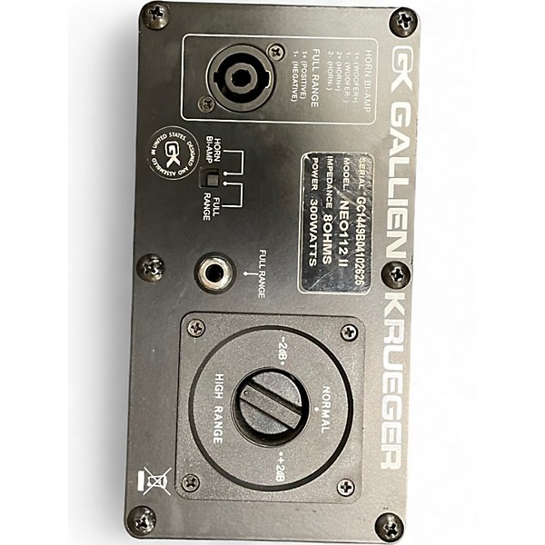 Used Gallien-Krueger Neo 112 II Bass Cabinet