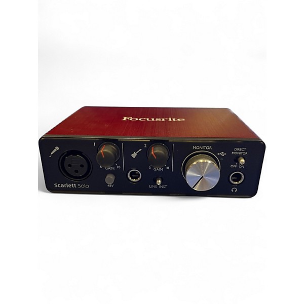 DJ機材 Focusrite Scarlett Solo gen2 Focusrite Scarlett Solo Gen 2 USB Audio Interface | zZounds