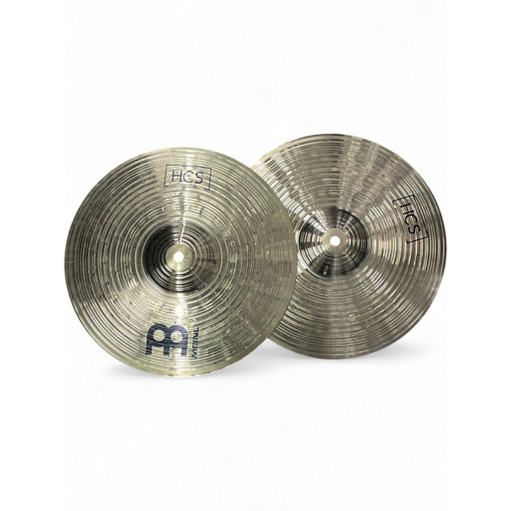 Used MEINL 13in HCS Hi Hat Pair Cymbal 31 | Guitar Center