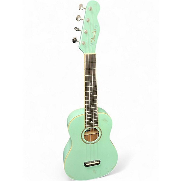 Used Fender Zuma Concert Ukulele Surf Green Ukulele
