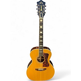 Used Guild F47R Natural Acoustic Electric Guitar