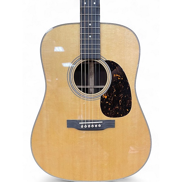 Used Martin D28 Natural Acoustic Guitar Natural | Guitar Center