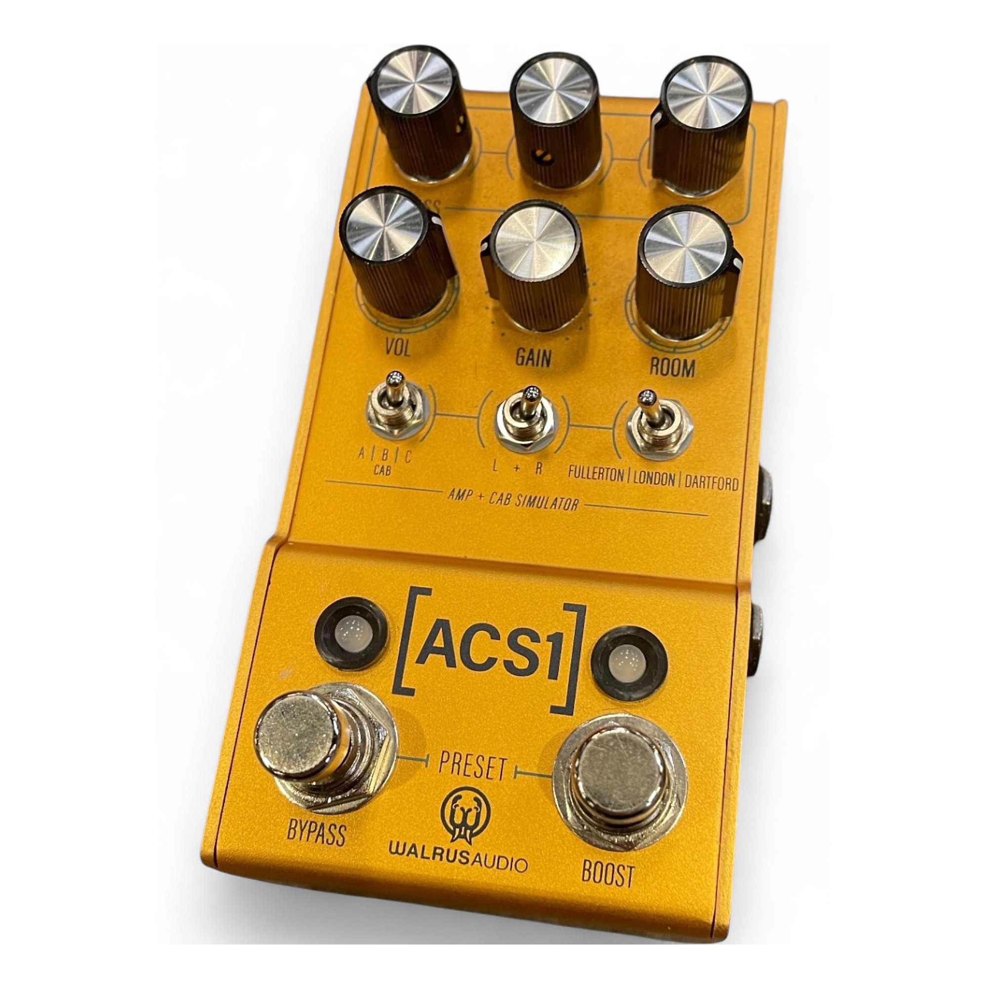 ギター Walrus Audio MAKO series ACS1 Walrus Audio Mako MKII ACS1 Amp and Cab Simulator Pedal