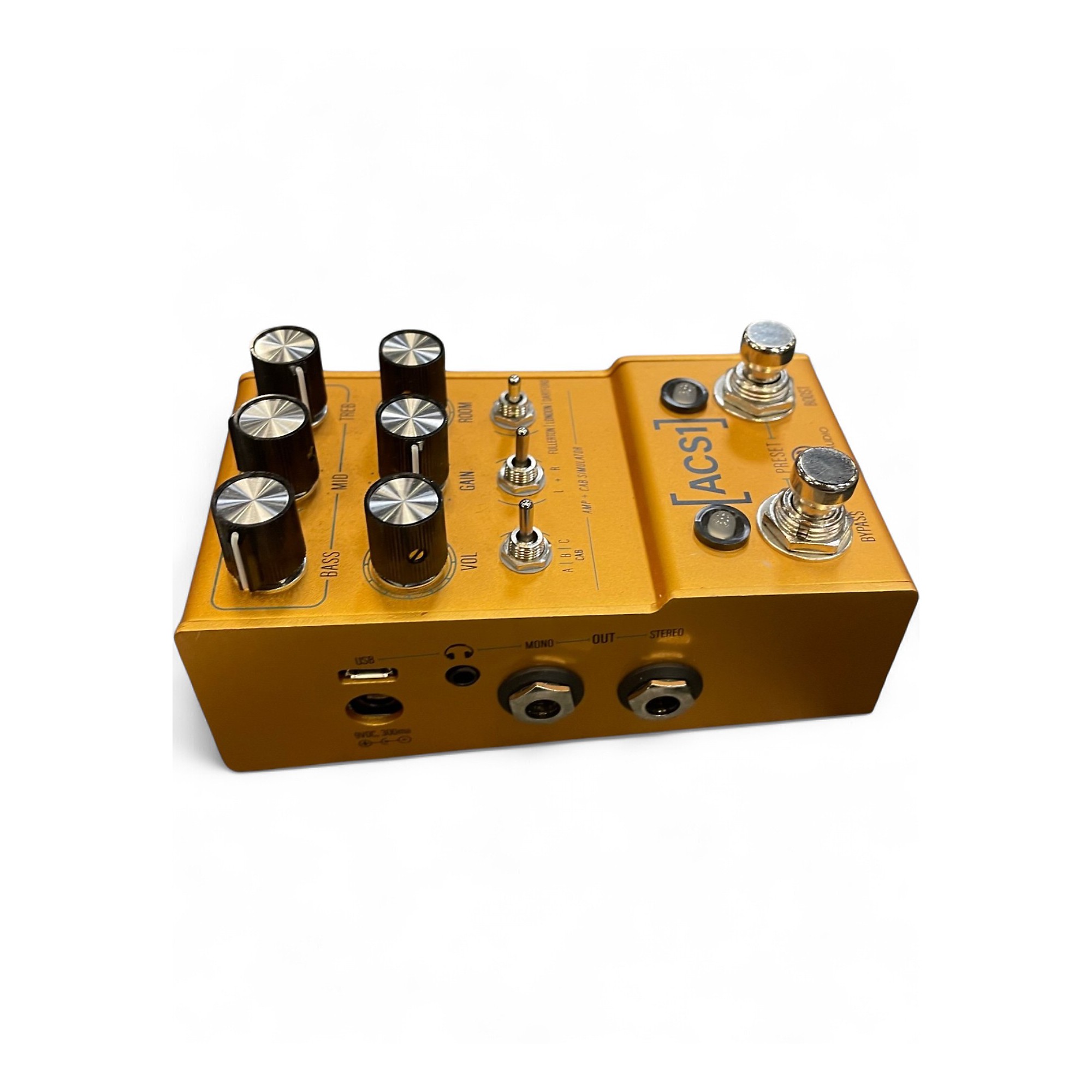 Walrus Audio [ACS1] ギターエフェクター ゴールド ACS1-front_a9e5755b-ac54-4f1c-